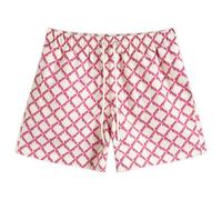 Palm Angels Men's Net Logo Swim Shorts Fuchsia