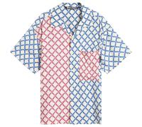 Palm Angels Men's Net Logo Vacation Shirt Multi