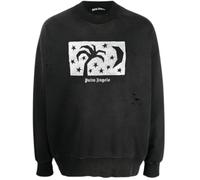 Nightsky Design Black Sweatshirt Palm Angels Black M