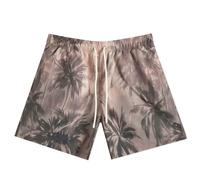Palm Angels Men's Sunset Palms Swim Shorts Black