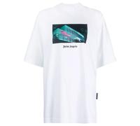 Palm Angels Miami graphic-print T-shirt - White M