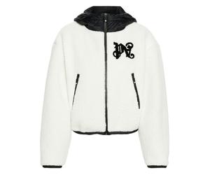 Palm Angels Monogram Cozy Ski Jacket White - Womens - S