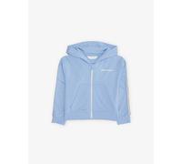 Palm Angels Palm Angels Contrast-Stripe Zip-Up Jersey Hoody 9-36 Months Celeste/Light Blue 24 Months