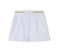 Palm Angels Palms Striped Boer Shorts Light Blue Light Blue XS