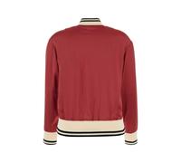 Palm Angels Ribbed Trim Track Jacket In Red Red XS