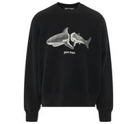 Palm Angels Split Shark Logo Sweatshirt - Black - S