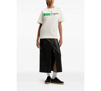 Palm Angels Spray City Los Angeles dripping logo T-shirt - Neutrals XXS-XS-S-M-L