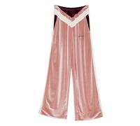 Palm Angels stripe-detail chenille track pants - Pink XS-S-M-XL