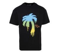 Palm Angels The Palm Classic T-Shirt 'Black Green' PMAA001F22JER0111055 L