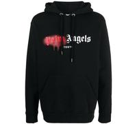 Palm Angels Tokyo Spray Paint Logo Black Hoodie