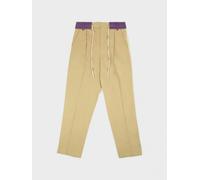 Palm Angels Track Belt Pants Beige - Mens - L