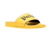 Palm Angels Unisex Adult Logo Sliders (Yellow) - Size UK 9