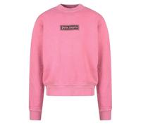 Palm Angels Unisex Adult Logo Sweatshirt - Pink - M - Pink - 100% Cotton