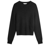Palm Angels Women's Curved Logo Sweater Black/Lime