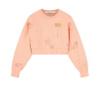 Palm Angels Womens/Ladies Painted Cropped Sweatshirt SY3225