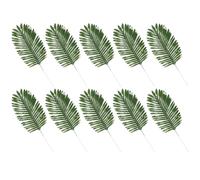 Palm Artificial Plants Leaf - Faux Jungle Plants Palm Fronds - Large Artificial Leaves, Imitation Faux Fake Tree Leaf, Fronds, Fake Tropical Leaves