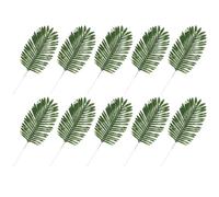 Palm Artificial Plants Leaves | Faux Jungle Plants Palm Fronds | Faux Fronds Fake Tropical Leaves, Imitation Fake Tree Leaf for Home Garden