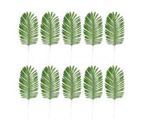 Palm Artificial Plants Leaves - Faux Jungle Plants Palm Fronds,Large Artificial Leaves, Imitation Faux Fake Tree Leaf, Fronds, Fake Tropical
