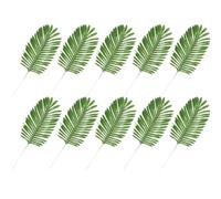 Palm Artificial Plants Leaves, Large Artificial Palm Leaves And Fronds, Imitation Faux Tree Leaf, Faux Jungle Plants For Sunday Flower Arrangement