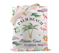 Palm Beach Florida Tote Bag Florida Vacation Gift Florida Travel Gift West Palm Beach Gift (Palm Beach Florida TOTE)