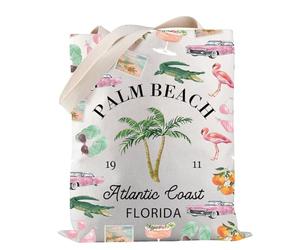 Palm Beach Florida Tote Bag Florida Vacation Gift Florida Travel Gift West Palm Beach Gift (Palm Beach Florida TOTE)