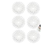 Palm Brush Refills for OXO Soap Dispensing Dish Brush - 6 Pack Cleaning Replacement Brush Head for OXO Palm Brush