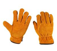 Palm Cowhide Work - Gardening, Construction Safety, Cut Resistant Full Protection