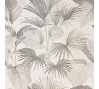 Palm Grove Wallpaper Arthouse Natural One Size
