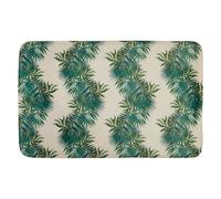 Premier Housewares Soak Bath Mat Winter Palm Leaf - Green