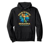 Palm Leaf Holy Week Palm Sunday Hosanna In the Highest Pullover Hoodie