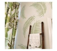 Palm Leaf Painting Large Stencil Template Leaf Wall Stencil 40cmX24cm Reusable Plastic Template Art Craft DIY Tropical Pattern for Painting Wall Floor Wood Fabric Furniture