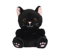 Palm Pals Twilight Black Cat Soft Toy 12cm