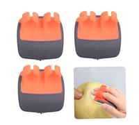 Palm Peeler Kitchen Sharp Hand Peeler with Comfy Finger Grips for Fruits Vegetable Style3 3PCS Peelers