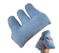 Palm Protector for Hand, Comfortable Training Accessory, Palm Cushion with Finger Separators - for Seniors Men and Women Support Rehabilitation Exercise