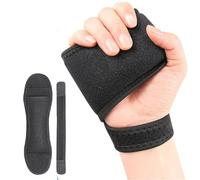 Palm Protector for Hand Contracture, 1 Pack Palm Grip Finger Contracture Cushion for Stroke Hemiplegic, Arthritis, Parkinson Dementia, Hand Grip Strengthener, Contracture Prevention Pad, Black