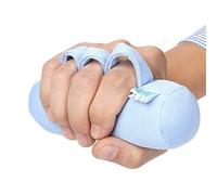 Palm Protector with Finger Separators,Hand Contracture Orthosis,Soft Palm Cushions for Finger Contractures Prevention,Fit Right or Left Hand