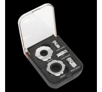 Sealey 1/4" and 3/8" Drive Palm Ratchet Set Combination