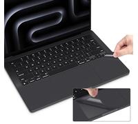 Palm Rest Cover Skin with TrackPad Protector Compatible with 2023 MacBook Pro 14 Inch M3 Pro Max chip A2992 A2918,MacBook Pro 14 Wrist Rest Protective Decals Stickers - Space Black