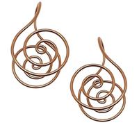 Palm Ring - 2 Pieces Fidget Ring, Handmade Copper Rings, Meditation And Energy Healings Supplies For Girl Jewelry Manifestation Youth Teens Kids Boys Girls Son Daughter Family Friends Home Decor