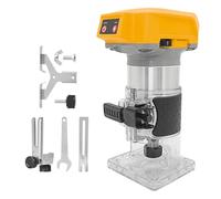 Palm Router Trimmer Compatible with Dewalt 18V/20V Battery,Compact Wood Palm Router Tool,6 Variable Speed,1/4" Shank,for DIY Woodworking Projects