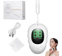 Palm Sleep Massage, Calm Carry Sleep Aid, Anti Anxiety Device, Rechargeable Microcurrent Holding Sleep Instrument, Compact Sleep Device with Display, Relaxation and Stress Relief (A)