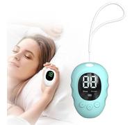 Palm Sleep Massage, Portable Natural Sleep Aid Device, Hand-Held Nighttime Relaxation Tool, Compact Sleep Device with Display, 2 Modes, Physical Sleep Helper for Insomnia and Nighttime Use (C)