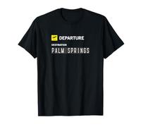 Palm Springs Airport Departure Scoreboard T-Shirt