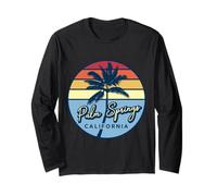 Palm Springs California Classic Sunset Vacation Holiday Long Sleeve T-Shirt