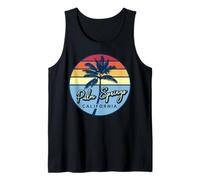 Palm Springs California Classic Sunset Vacation Holiday Tank Top