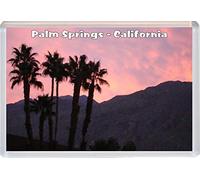 Palm Springs - California - USA - Fridge Magnet 96 x 67 mm Jumbo Size BBSM1717