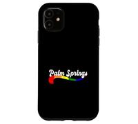 Palm Springs Rainbow Gay California CA LGBTQ Pride Canyon Case for iPhone 11