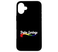 Palm Springs Rainbow Gay California CA LGBTQ Pride Canyon Case for iPhone 16 Plus