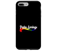 Palm Springs Rainbow Gay California CA LGBTQ Pride Canyon Case for iPhone 7 Plus/8 Plus