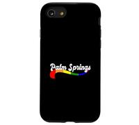 Palm Springs Rainbow Gay California CA LGBTQ Pride Canyon Case for iPhone SE (2020) / 7/8